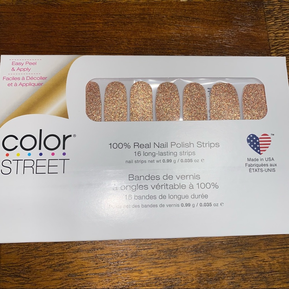 Color street Mojave Gold.